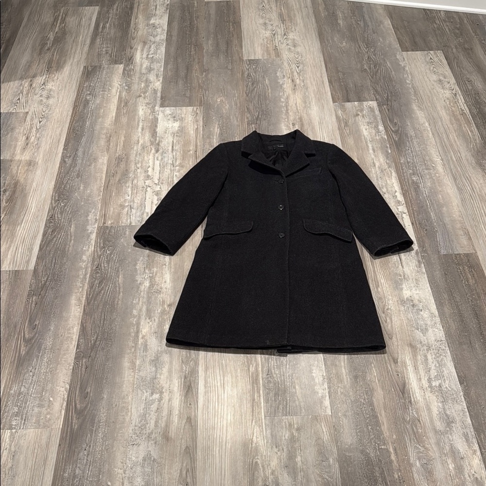 Hennes Black Women’s Wool Overcoat